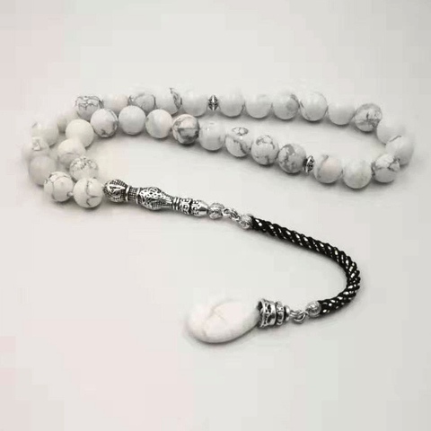 Hoolite STONE turquises Tasbih, мусульманский четок из натурального камня misbaha, молитвенные бусины 33 66 99, 8 March, ювелирные изделия, подарок, 2022 ► Фото 1/6