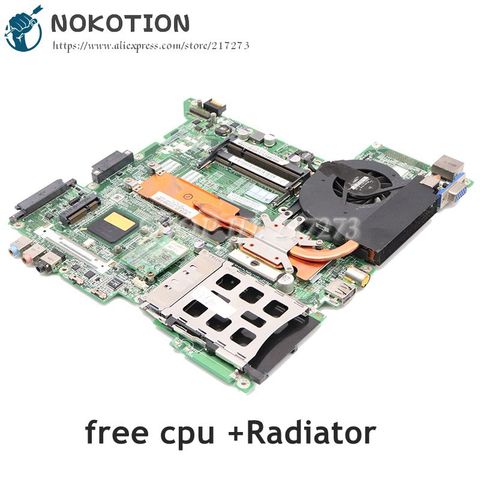 Материнская плата NOKOTION для ноутбуков Acer aspire 3680, HD GMA DDR2 SATA HDD, свободный процессор MBAZL06003 MB. Azl06003 DA0ZR1MB6E0 DA0ZR1MB6D1 ► Фото 1/6