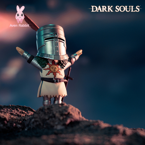 [В наличии] Dark Souls глухая коробка игрушки угадать мешок для воды вс Rider Solaire коробка Ciega слепой Сумка игрушки Фигурки настольного украшения модель подарок ► Фото 1/6