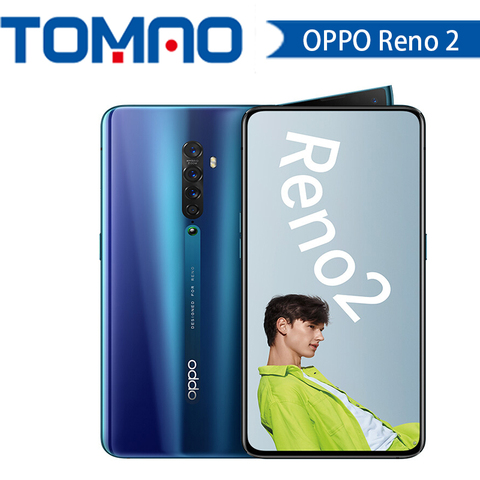 Процессор OPPO Reno 2 Snapdragon 730g, 5-кратный зум, AMOLED экран 6,5 дюйма, Поддержка NFC Super VOOC 2400*1080, 4000 мАч, 5 камер, 48 МП, распознавание лица и отпечатков пальцев ► Фото 1/6