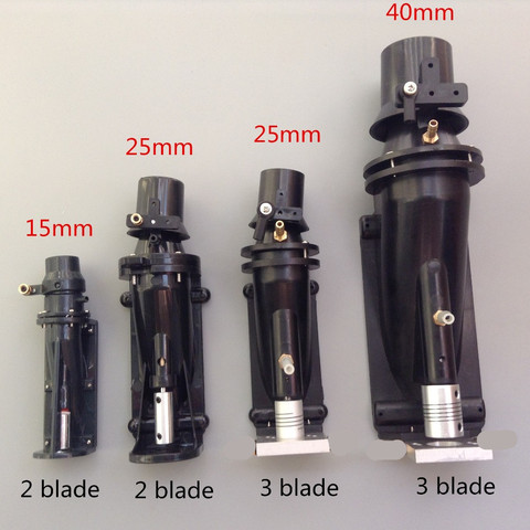15 мм 26 мм 40 мм скоростной водяной насос для лодок, насос с отверстием, распылитель, инжектор, Подруливающее Устройство для воды для лодок RC, турбо-реактивные детали ► Фото 1/6
