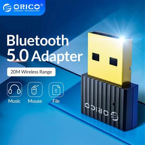 Беспроводной USB Bluetooth-адаптер ORICO 5,0 4,0 для компьютерного динамика мыши Bluetooth музыкальный аудиоресивер передатчик ► Фото 1/6