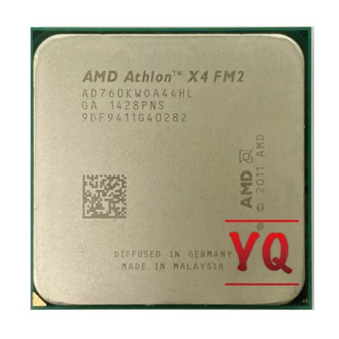 Разъем AMD Athlon X4 760 K 760 K 3,8G 100W AD760KWOA44HL FM2 ► Фото 1/1