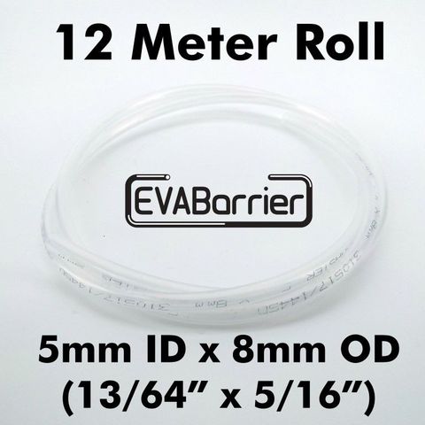 EVABarrier 5 мм (13/64) x 8 мм (5/16) двойная стена EVA (12 метров в мешке) пивная линия/Газовая линия для домашнего пивоварения ► Фото 1/2