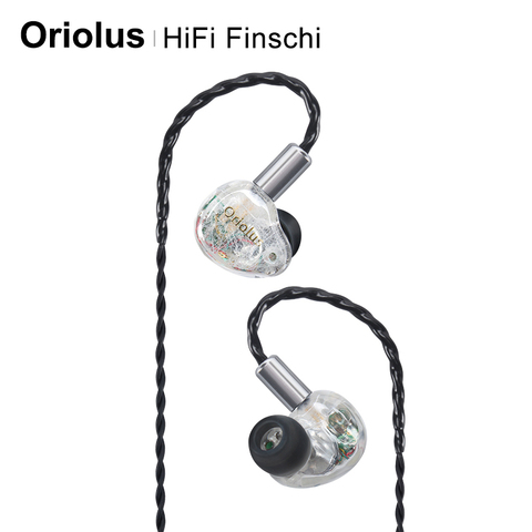 Oriolus синешапочный 1BA 1DD Гибридный драйверы In-Ear монитор IEM вкладыши с 2Pin 0,78 мм съемный кабель Jaben ► Фото 1/1