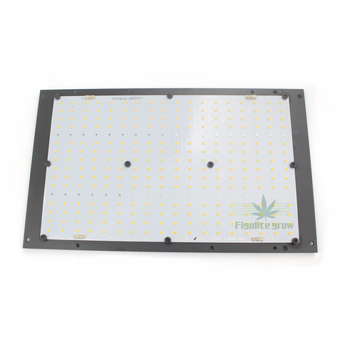 Samsung LM301H Quantum tech board 125W mix 660nm UV IR LED Grow Light, светодиодная плата только с теплоотводом, без драйвера ► Фото 1/6