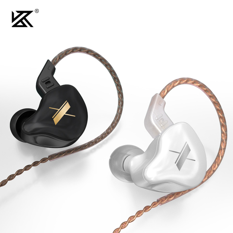 KZ EDX Earphones 1 Dynamic 2022 New HIFI Bass Earbuds In Ear Monitor Headphones Sport Noise Cancel Sport Running Sports Headset ► Фото 1/6