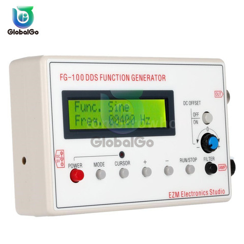 FG-100 DDS функция генератор сигналов счетчик частоты 1 Гц-500 кГц ► Фото 1/6