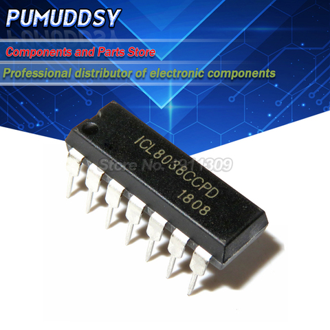 5 шт. ICL8038CCPD ICL8038 8038 DIP-14 IC прецизионный генератор сигналов/генератор с контролем напряжения, новый и ИС ► Фото 1/1