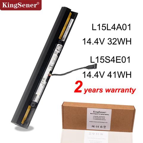 Аккумулятор KingSener L15L4A01 L15S4A01 для Lenovo Ideapad V4400 300-14IBR 300-15IBR 300-15ISK 100-14IBD 300-13ISK L15M4A01 L15S4E01 ► Фото 1/5
