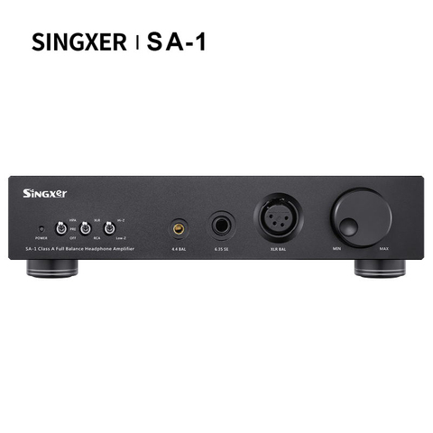 Singxer SA-1 усилитель для наушников полностью сбалансированный дискретный класс Amp SA1 Поддержка XLR Сделано в Китае/6,35 мм/4,4 мм Мульти Интерфейс предусилитель ► Фото 1/5