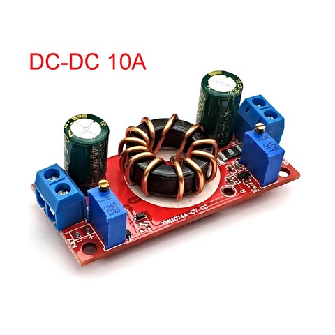 10A DC-DC 4-32V постоянного тока до 1,2-32 в пост понижающий модуль солнечных батарей Зарядное устройство постоянный Напряжение тока Регулируемый п... ► Фото 1/4