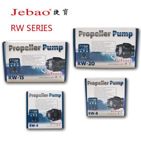 Jebao/Jecod 110 ~ 240V RW-4 RW-8 RW-15 RW-20 коралловый цилиндрический насос. Аквариумный волновой насос ► Фото 1/6