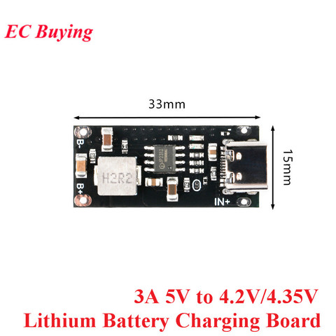 3A полимерный трехкомпонентная литиевая Батарея быстрый заряд Зарядное устройство доска Мощность модуль Тип-C USB 5V до 4,2 V 4,35 V IP2312 при постоян... ► Фото 1/6