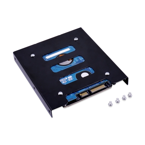Скользки CHIPAL 2,5 дюйма для SSD до 3,5 дюйма Bay caddy tray, металлическая док-станция для жесткого диска, адаптер, конвертер, корпус ► Фото 1/6