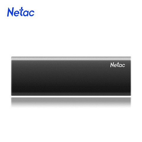 Портативный SSD-накопитель Netac 1 ТБ, 2 ТБ, 500 Гб, внешний SSD-накопитель 250 ГБ, Портативный твердотельный накопитель USB 3,1 Gen2 Type C, SSD-накопитель для н... ► Фото 1/6