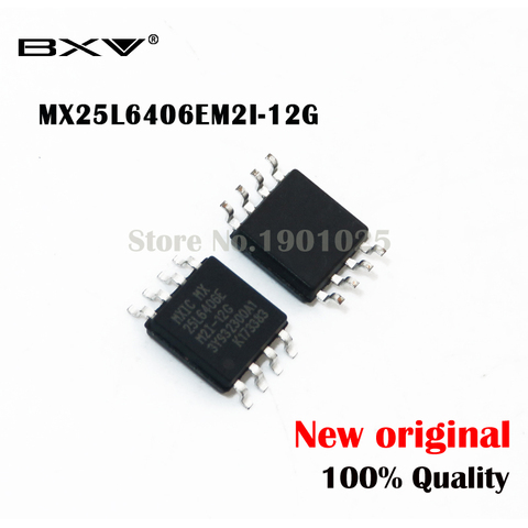 10 шт MX25L6406EM2I-12G 25L6406EM2I-12G MX25L6406E MX25L6406 25L6406E SOP-8 новый оригинальный ► Фото 1/1