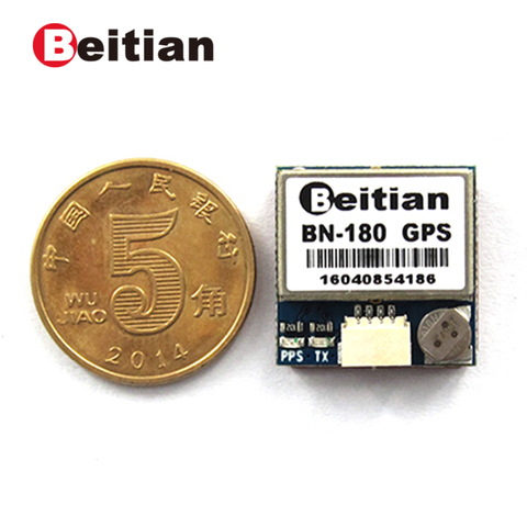 BEITIAN, GPS-модуль небольшого размера, GPS ГЛОНАСС, двойной GNSS-модуль, уровень UART TTL, 9600 бит/с, BN-180 ► Фото 1/6
