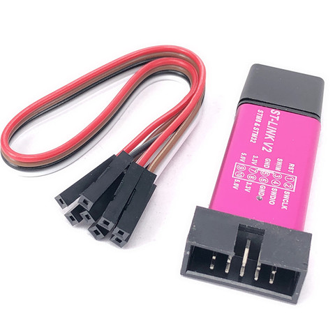 1 шт. ST LINK Stlink ST-Link V2 Mini STM8 STM32 симулятор загрузки программатор программирования с крышкой ► Фото 1/6