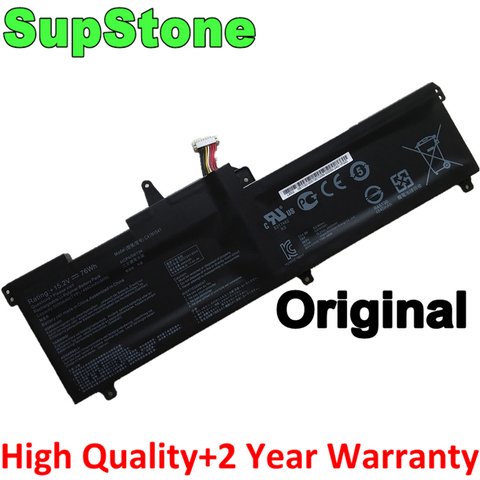 Оригинальный аккумулятор SupStone C41N1541 для ноутбука Asus ROG GL702 GL702V GL702VM GL702VS GL702VT GL702VM1A 0B200-02070000 ► Фото 1/6