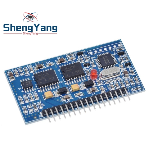 ShengYang 5V DC-AC чистый синусоидальный инвертор SPWM плата драйвера EGS002 12 МГц кварцевый генератор EG8010 + IR2113 модуль вождения ► Фото 1/6