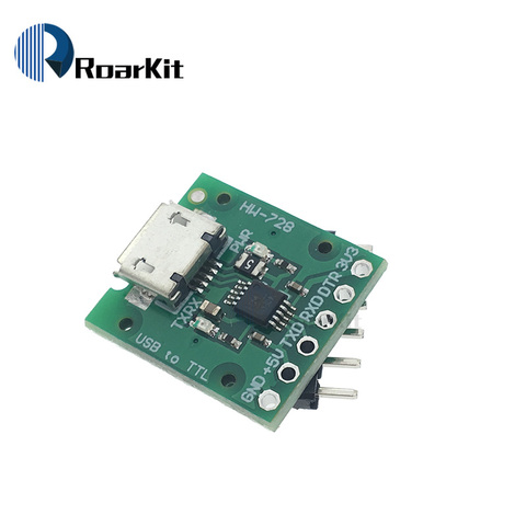 Последовательный преобразователь CH340E USB в TTL, 5 В/3,3 В, альтернативный модуль CH340G для Arduino Pro mini ► Фото 1/6