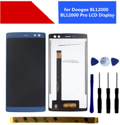 Оригинальный Для 6,0 дюйма Doogee BL12000 BL12000 Pro ЖК-дисплей Дисплей и сенсорный экран Экран с инструментами и клей Мобильный телефон Аксессуары ► Фото 1/2