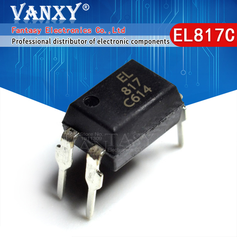 50 шт. EL817C DIP4 EL817-C DIP PC817C 817C EL817 817 Новый и оригинальный IC ► Фото 1/6