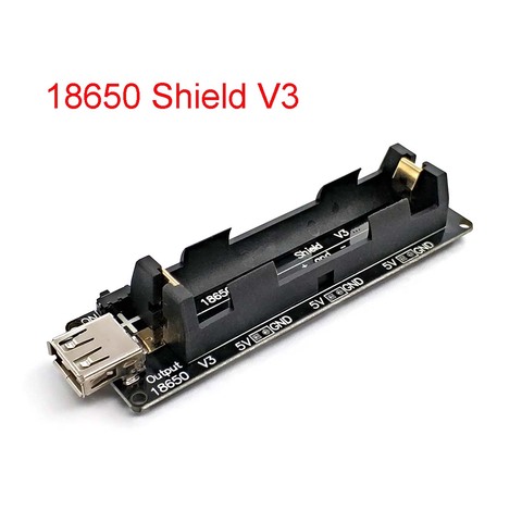 ESP32 ESP32S для Wemos для Raspberry Pi 18650 Защитная плата для зарядки аккумулятора V3 Micro USB порт Type-A USB А для Arduino зарядка ► Фото 1/5