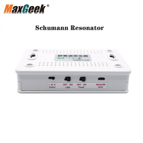 Maxgeek SignalGen 7,83 Гц сигнал Schumann Renerator Schumann волновой резонатор 6 версия функциональный генератор с кабелем питания ► Фото 1/6