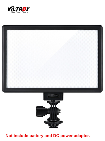 Viltrox L116T LED Видео свет ультра тонкий ЖК двухцветный и Диммируемый DSLR студийный светодиодный свет лампа панель для камеры DV камкордер ► Фото 1/6