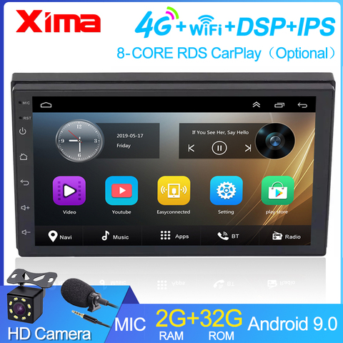 Автомагнитола XIMA Android9.0, 2Din, 7 