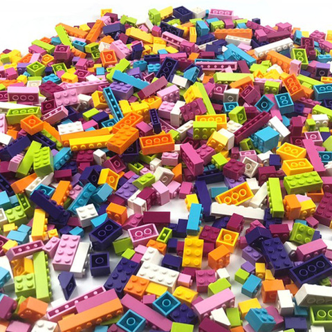 Строительные блоки, кубики 500 штук, Детские креативные игрушки, фигурки для совместимых всех брендов, блоки для мальчиков и девочек, подарок ... ► Фото 1/5