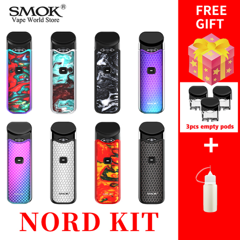 Электронная сигарета SMOK NORD Kit, электронная сигарета с 1100 мач, испаритель vs Vape pen cigarro eletronico vaporizador S9188 ► Фото 1/6