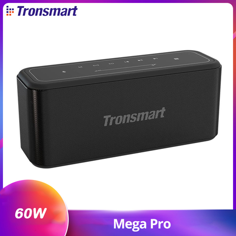 [В наличии] оригинальная портативная Bluetooth-Колонка Tronsmart Mega Pro NFC TWS 60 Вт IPX5 водонепроницаемая, голосовой помощник ► Фото 1/6