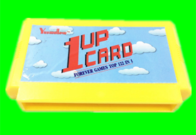 Картридж для игры 1 Up Cart 122 в 1, контр/Megaman 123456, 60 контактов, 8 бит, игровая Карта ► Фото 1/4