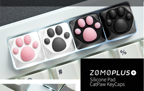 ZOMO cat paw ABS keycap cherry mx Переключатель колпачки для механической клавиатуры ► Фото 1/2