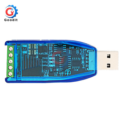 USB к RS485 конвертер изолированный модуль обновления промышленных телевизоров ESD Защитная плата CH340E Стандартный RS-485 разъем ► Фото 1/5