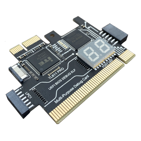 Универсальный диагностический анализатор материнской Платы PCI PCI-E mini PCI-E LPC ► Фото 1/4