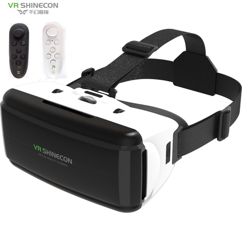 Очки виртуальной реальности VR SHINECON BOX G06, 3D очки виртуальной реальности, гарнитура VR BOX для Google cardboard ► Фото 1/6