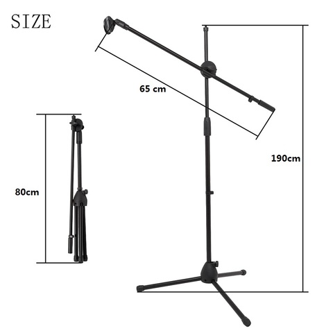 Штатив для микрофона Selens, металлическая Регулируемая подставка-Стрела для сцены, для прямой трансляции ► Фото 1/6