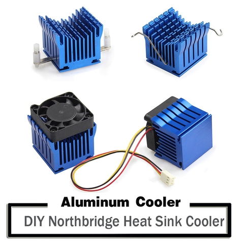 Алюминиевый радиатор-радиатор YOUNUON для самостоятельной сборки, радиаторы Northbridge Blue, охлаждение ► Фото 1/6