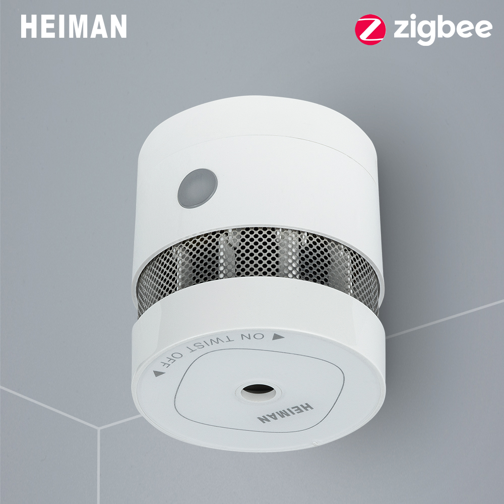 HEIMAN Zigbee 3,0 пожарная сигнализация детектор дыма Умный дом система 2,4  ГГц Высокая чувствительность датчик безопасности Бесплатная доставка -  История цены и обзор | Продавец AliExpress - mFsmart Store | Alitools.io