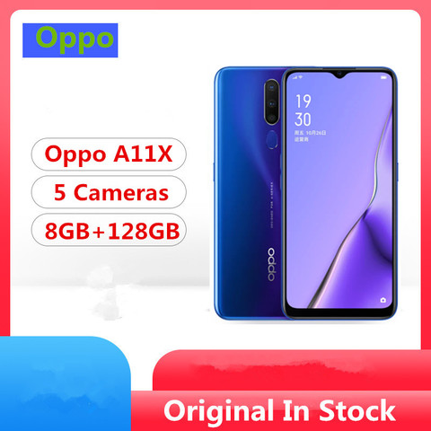 DHL Быстрая доставка Oppo A11X мобильный телефон Snapdragon 665 Android 9,0 6,5 