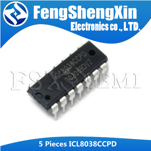 5 шт./лот ICL8038CCPD ICL8038 осциллятор IC DIP-14 ► Фото 1/2