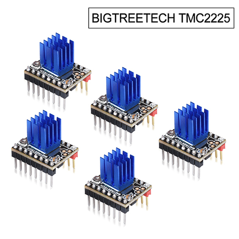 Драйвер BIGTREETECH TMC2225 V1.0 для шагового двигателя UART 2A, запчасти для 3D-принтера VS TMC2208 TMC2209 TMC2130 TMC5160, для SKR V1.3 mini E3 ► Фото 1/6