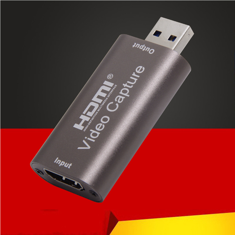 Новый мини HD 1080P 60 кадров в секунду HDMI к USB видео захвата карты игра Запись коробка для компьютера Youtube OBS и т. Д. Потоковая трансляция в прямом ... ► Фото 1/6