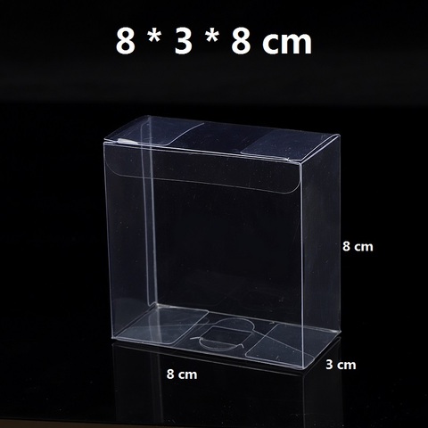 Новая Подарочная коробка из ПВХ, прозрачная упаковка, коробки для подарков, украшения, шоколадные пакеты, коробки для конфет, товары для свадебной вечеринки, пластиковые коробки ► Фото 1/6