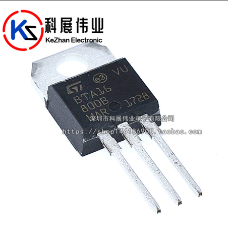 Xinyuan 10 шт./лот BTA16-800B TO-220 BTA16-800 TO220 BTA16 800V 16A 16-800B Новый и оригинальный ► Фото 1/1