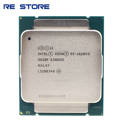 Б/у процессор Intel Xeon E5 1620 V3 SR20P 3,50 ГГц 4 ядра 10 МБ ► Фото 1/2